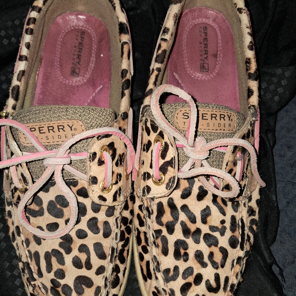 Sperry Leopard Print Women's Shoes